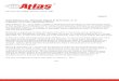 Atlas Refineryatlasrefinery.com/pdf/atlas_press_release_12_06_10.pdfServing The Leather Industry Since 1887 1 2/06/10 Atlas Refinery, Inc. Promotes Steven B. Schroeder, Jr. to President
