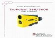 LTI TruPulse 360 / 360B Second Edition: January 2009 Laser ... · Laser Technology, Inc TruPulse 360 / 360B User’s Manual Page 4 Section 1 - Introducing the LTI TruPulse 360 Congratulations