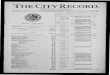THE CITY RECORD.cityrecord.engineering.nyu.edu/data/1883/1883-03-31.pdf · Deposits in the Treasury. To the Credit of the Sinking Fund. ..... $454,436 oo " City Treasury ..... 344,610