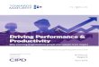 Driving Performance & Productivity€¦ · Authored by Gent Ahmetaj and Jane Daly Supported by  Driving Performance & Productivity Why Learning Organisations 