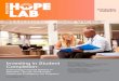 Investing in Student - The Hope Center · exploratory study conducted by MDRC, the only one of its kind, which focused on Dreamkeepers and The Angel Fund, two of the nation’s foundational