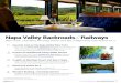 Napa Valley Backroads Railways · Wine Train, Chauffeur, Meritage Resort and Spa 3-Night Stay with Airfare for 2 Napa Valley Backroads& Railways Gourmet meal on the Napa Valley Wine