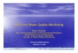 Real time Water Quality Monitoring - New Jersey Continuous Monitoring.pdf · 2008. 9. 17. · NJDEP Water Monitoring and Standards Overview • Continuous monitoring is needed in