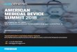 AMERICAN MEDICAL DEVICE SUMMIT 2018 · • Concepts such as Reverse Innovation, Jugaad Innovation and GEMBA impact product design for the underserved market of 5 billion people •