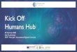 Kick Off Humans Hub€¦ · HUMANS HUB Human-oriented Manufacturing Solutions La proposta progettuale “HUMANS Hub” è stata candidata in data 28.03.2019 a valere sulla Call HUB
