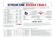 2019-20 game notes - Amazon S3 · 2020. 2. 14. · 201920 e etball 2 QUICK FACTS GENERAL Name of School Duquesne University Street Address 600 Forbes Avenue City/Zip pullPittsburgh,