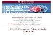 Fordham Law | CLE The Diagnosis, Treatment, and …...The Diagnosis, Treatment, and Prevention of Concussion The Neuroscience and Law Center presentsFordham Law | CLE Wednesday, October