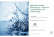 Water Resources Management – towards Sustainability and ... Material/BCC… · Water Neutral, Net Zero Water Strategy Water Neutral Organization ... and plans, and drive different