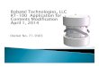 Docket No. 71-9365 · Thermal Shield (ATS): Thermal Shield Sections consisting of curved plate sections of Type 304 stainless steel, approximately 2” thick by 50” high, with a