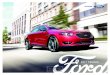 2018 Ford Taurus Brochure - cdn.dealereprocess.org · 3.5L EcoBoost®5 365 horsepower 2 350 lb.-ft. of torque2 EPA-estimated rating: 16 city 24 hwy 19 combined mpg 3 All-wheel drive