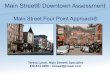 Main Street Four Point Approach® · Seville, Ohio Downtown Assessment Report Brownfields Remediation The report provided strategies for evaluating remediation steps in the re-use