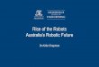 Rise of the Robots Australia’s Robotic Future · • Computational engineering for dynamic systems • Human-centric autonomous systems • Legal and societal implications of 
