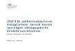 2018 attendance register and test script dispatch instructions · 2018. 3. 20. · 2.4 Attendance register codes 8 3. Packing and storing test scripts for collection 9 3.1 Timetable