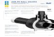 Tested in accordance with ASME B16.40 and NSF61 …americanavk.com/files/TimeSaver Series 85 Ball Valves0118...AVK Timesaver universal ball valves are made for use in the isolation