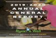 RWF 2019-2020 AGR...8"5&3130+&$54 Have been completed by the Ryan's Well Foundation, with the help of our generous donors. -"53*/&4#6*-5 By Ryan's Well, to encourage proper hygiene,