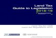Land Tax Guide to Legislation 2018-19 · Land Tax: Guide to Legislation 2018-19 page 4 What is land tax? Introduction Land tax is a state tax levied under the Land Tax Act 1936 and
