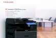Color Multifunction Printer Up to 35 PPM Copy, Print, Scan ... · Color Multifunction Printer Up to 35 PPM Copy, Print, Scan, Fax Secure MFP Customizable UI