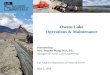 Owens Lake Operations & Maintenancenas-sites.org/dels/files/2019/07/05.-Operations-Maintenance... · 05/07/2019  · Owens Lake Operations & Maintenance Presented by: Mrs. Jennifer