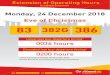 Eve of Christmas · 2018. 12. 18. · Eve of Christmas Usual last bus departure timing* 0036 hours Extended last bus departure timing* 0200 hours * Early morning of Tuesday, 25 December