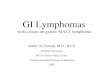 with a focus on gastric MALT lymphoma · GI lymphomas..summary Non-Hodgkin lymphomas are common and the incidence is increasing Gastrointestinal tract is a very common site of involvement