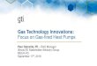Gas Technology Innovations: Focus on Gas-fired Heat Pumps · ─ Cooling feasible but not always economical Simplified Water-Source Heat Pump Electric Drive Energy OR Gas Drive Energy
