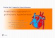 Anesthetic approach in pulmonary hypertension van der Maaten... · Desaturation (SpO 2