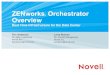 ZENworks Orchestrator Overviewbrainshare.tunix.ch/wp-content/uploads/2008/03/tut153.pdf · ZENworks ® Orchestrator Overview Real Time Infrastructure for the Data Center Eric Anderson