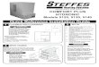 Quick Reference Installation Guide - Steffes...3 BRICK LOADING 1. Place system in desired location. 2. Adjust leveling legs. 3. Remove painted front panel of brick storage cabinet