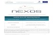 NeXOS Kick-Off Meeting Report · 2017. 11. 14. · NeXOS Kick-Off Meeting Report (v 1.3) – December 20th 2013 4 NeXOS Kick-Off Meeting Report I. Introduction This document summarizes