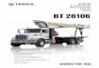 28 t Lifting Capacity Datasheet Imperial bt 28106 · Standard ASME B30.5. 9 tECHNICAL DESCRIPtION bt 28106 boom, Jib and Rotation ... Effective Date: November 2011. Product specifications