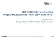 ERA-CLIM2 Review Meeting Project Management (WP6-WP7-WP8 … · ERA -CLIM2 Review Meeting (ECMWF, 25 Apr 2016 )Roberto Buizza ... Roberto Buizza European Centre for Medium-Range Weather
