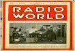  · EVERY WEE4 1 CORRECTED LIST OF BROADCASTERS iN THIS ISSUE 15c. a Copy October 13 1 9 $6.00 a Year Title Reg. U. S. Pat. Off. iiILLUSTRATED THE STUDIO ACTION OF A BROADCAST RADIO