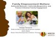Family Empowerment Matters€¦ · About NBCDI . Agenda Introductions Review Objectives Importance of Family Engagement History of Parent Empowerment Program Implementation in Chicago,