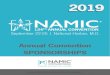 Annual Convention SPONSORSHIPS - NAMIC€¦ · For more information on any marketing opportunities outlined in this prospectus , please contact Aaron D. Lifford, Manager - Sponsorship