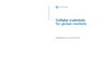 Annual Report 2013 Cellular materials for global markets€¦ · fluoropolymer foams in aerospace – ZOTEK® F fluoropolymer foams accounts for c. 80% of segment sales – Other
