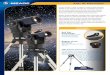 ETX AT Telescopes · stargazing spot simple and easy. Red Dot Viewfinder For easy acquisition of guide stars while star-hopping between celestial targets. ETX® AT Telescopes Bubble