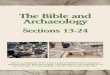 The Bible and Archaeology - United Church of God · The Bible and Archaeology Sections 13-24. Article Reprint Series on The Bible and Archaeology The Good News(ISSN: 1086-9514) is