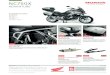 HONDA GENUINE ACCESSORIES – PAGE 2 OF 2...£265.00 DCT / £290.00 MT 1.5 £100.00 0.0 £260.00 2.0 FROM £225.00 0.6 FROM £300.00 0.5 NC750X HONDA GENUINE ACCESSORIES – PAGE 2