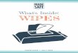 What's Inside: WIPES€¦ · Wipes are used for much more than just babies, and their use is skyrocke7ng. Think: cleaning, sexual health, makeup removal, as a toilet paper alterna7ve