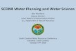 SCDNR Water Planning and Water Science€¦ · and social needs of South Carolina for generations to come” -Planning Process Advisory Committee, September 6, 2018 Regional Planning