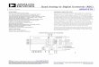 Mouser Electronics · 2015. 10. 13. · Quad Analog-to-Digital Converter (ADC) Data Sheet ADAU1978 Rev. Document FeedbackA Information furnished by Analog Devices is believed to be