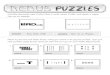REBUS PUZZLES - Inspiration for Instruction€¦ · REBUS PUZZLES Each little rebus puzzle, made of either letters or words, contain a hidden word, phrase, or saying. Here are two