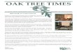 OAK TREE TIMEStreemontresorts.com/oakmontresort/newsletter/archives/oak-tree-tim… · Building 4 received new valances, drapes and bedspreads. Building 2 received new drapes and
