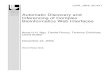 Automatic Discovery and Inferencing of Complex .../67531/metadc... · Automatic Discovery and Inferencing of Complex Bioinformatics Web Interfaces Anne H.H. Ngu 1, Daniel Rocco2,