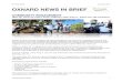 Oxnard News in Brief 012017 · 1/20/2017  · OXNARD NEWS IN BRIEF 2. Biweekly Update January 20, 2017 • Arnold Road • Dodge Road • Perkins Road, south end “Residents should