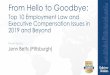 From Hello to Goodbye Law an… · “Bermuda’s Triangle”. Biggest headaches include: •Intermittent leave issues •Extended leave of absence issues –when is enough enough?