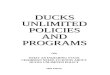 POLICIES, PROGRAMS AND GUIDELINES rev - Ducks Unlimited€¦  · Web viewThe Ducks Unlimited Word Trademarks "DUCKS UNLIMITED", "DU", "TEAM DU" and “GREENWING” may be used in