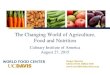 The Changing World of Agriculture, Food and Nutrition · • Safe, nutritious, readily accessible, inexpensive and diverse foods • ‘Sustainability’ throughout the food system,