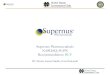 Supernus Pharmaceuticals NASDAQ: SUPN ...Healthcare Industry Rationale: Supernus’ unique portfolio of approved and developing drugs that treat Central Nervous System Disorders offers