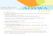 Issue6, May 2016 AOSWAaoswa.nict.go.jp/news/pdf/aoswalink_issue6.pdf · 2020. 3. 25. · Issue6, May 2016 In this Issue... Summary of the International Reference Ionosphere 2015 (IRI
